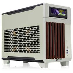 Thermaltake CA-11A-00SENN-WS mini tower PC skříň Zelená (Matcha) vhodné pro vodní chlazení AIO