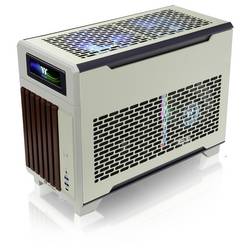 Thermaltake CA-11A-00SENN-WS mini tower PC skříň Zelená (Matcha) vhodné pro vodní chlazení AIO