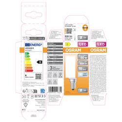 OSRAM HOMELIGHTING 4099854116339 LED Energetická třída (EEK2021) D (A - G) E14 5.9 W neutrální bílá nestmívatelné 1 ks