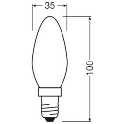 OSRAM HOMELIGHTING 4099854116339 LED Energetická třída (EEK2021) D (A - G) E14 5.9 W neutrální bílá nestmívatelné 1 ks