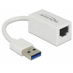 Delock USB 2.0 adaptér [1x USB-A konektor - 1x RJ45 zásuvka] 65905 12.7 cm s LED