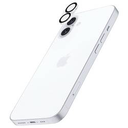 Cellularline Camera Lens Protection Ochranné sklo kamery Apple iPhone 16, iPhone 16 Plus 1 ks Chránící proti otiskům prstů, odolné vůči poškrábání