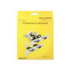 Delock 89557 karta PCI-Express PCIe vč. nízkoprofilového krycího plechu na prázdný slot