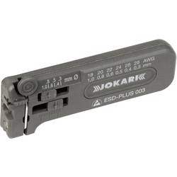 Jokari 40027 ESD-PLUS 001 ESD kleště pro odizolování Vhodné pro odizolovací kleště PVC vodiče 0.12 do 0.40 mm PVC Vhodné pro značku (kleště) JOKARI