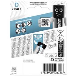 Energizer Max Plus baterie velké mono D alkalicko-manganová 1.5 V 2 ks