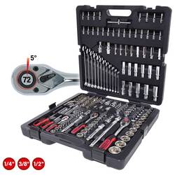 KS Tools KS TOOLS CHROMEplus - Werkzeugset - 216 Stücke sada nástrčných klíčů, 216dílný, 918.0216