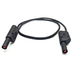 Mueller Electric 22.421-2M-0 měřicí kabel banánková zástrčka 4 mm banánková zástrčka 4 mm 2 m černá 1 ks