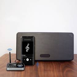 LogiLink BT0062 hudební vysílač/přijímač Bluetooth® Bluetooth verze: 5.0 10 m pro sluchátka