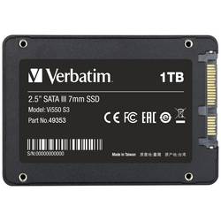 Verbatim VI550 S3 1 TB interní SSD pevný disk 6,35 cm (2,5) SATA 6 Gb/s Retail 49353