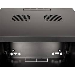 LogiLink W09F64B 19 nástěnná rozváděcí skříň (š x v x h) 540 x 460 x 450 mm 9 U Černošedá (RAL 7021)