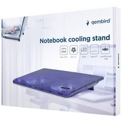Gembird NBS-2F15-05 chladicí podložka pod notebook nastavitelná výška