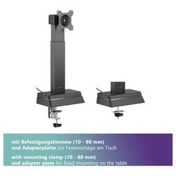 My Wall HL66-1L rameno na monitory nastavitelná výška vč. idukčního nabíjecího adaptéru