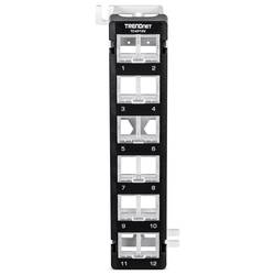 TrendNet TC-KP12V síťový patch panel černá neosazený
