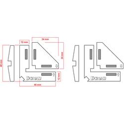 Donau Elektronik MW090 Modelářství Winkelset
