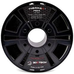 3D Xtech PKK09UN100500BK01 THERMAX PEKK A vlákno pro 3D tiskárny PEKK Žáruvzdorné, ohni vzdorné, chemicky odolné 1.75 mm 500 g černá 1 ks