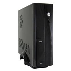 LC Power LC-1400MI mini tower PC skříň černá 1 předinstalovaný ventilátor, s větracími drážkami