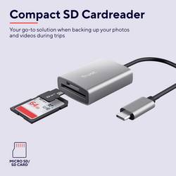 Trust Chipkartenleser USB-C čtečka čipových karet