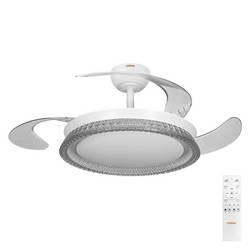 OSRAM HOMELIGHTING Ceiling Fan Cierzo 1220mm 60W CCT RGB stropní ventilátor 60 W (Ø) 1220 mm s osvětlením, s dálkovým ovládáním, stmívatelný, s časovačem