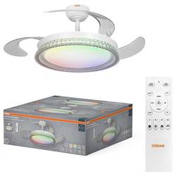 OSRAM HOMELIGHTING Ceiling Fan Cierzo 1220mm 60W CCT RGB stropní ventilátor 60 W (Ø) 1220 mm s osvětlením, s dálkovým ovládáním, stmívatelný, s časovačem