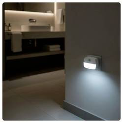 Ansmann Sensor-Nachtlicht NL30 AC 1600-0778 noční světlo s pohybovým senzorem hranatý LED teplá bílá bílá