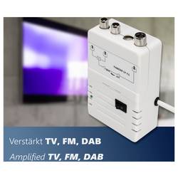 Maxtrack FP8ARL širokopásmový antenní zesilovač TV , FM , DAB+ 25 dB