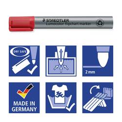 Staedtler 356 SWP8 popisovač na flipcharty kulatý hrot 2 - 5 mm 8 ks