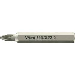 Wera 05058140001 855 Micro křížový bit Pohon (šroubovák): 1/4 (6,3 mm) Typ zakončení: křížový PZ PZ 0 30 mm