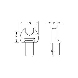 Matador Schraubwerkzeuge 61901400 Otevřené klíče 40 mm