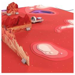 Ozobot Matný Mars Challenge Mat Carton