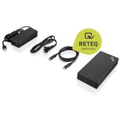 Lenovo dokovací stanice pro notebook repasované, stav velmi dobrý ThinkPad USB-C Dock Gen 2 + 90 Watt AC-Adapter Vhodné pro značky (dokovací stanice pro