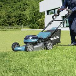 Makita Akku-Rasenmäher akumulátor Akumulátorová sekačka bez akumulátoru šířka sekání 53 cm