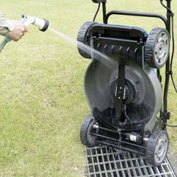 Makita Akku-Rasenmäher akumulátor Akumulátorová sekačka bez akumulátoru šířka sekání 53 cm