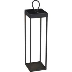 Konstsmide 7812-750 Ravello venkovní dekorativní osvětlení, LED dekorační světlo, LED lucerna, USB světlo lucerna LED pevně vestavěné LED 2.2 W černá (matná)