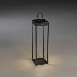 Konstsmide 7812-750 Ravello venkovní dekorativní osvětlení, LED dekorační světlo, LED lucerna, USB světlo lucerna LED pevně vestavěné LED 2.2 W černá (matná)