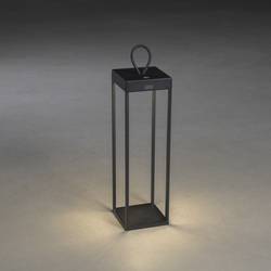 Konstsmide 7812-750 Ravello venkovní dekorativní osvětlení, LED dekorační světlo, LED lucerna, USB světlo lucerna LED pevně vestavěné LED 2.2 W černá (matná)