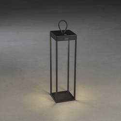 Konstsmide 7812-750 Ravello venkovní dekorativní osvětlení, LED dekorační světlo, LED lucerna, USB světlo lucerna LED pevně vestavěné LED 2.2 W černá (matná)