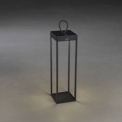 Konstsmide 7812-750 Ravello venkovní dekorativní osvětlení, LED dekorační světlo, LED lucerna, USB světlo lucerna LED pevně vestavěné LED 2.2 W černá (matná)