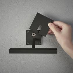 Konstsmide 7815-750 Portofino solární dekorativní osvětlení, USB světlo LED pevně vestavěné LED 3.7 W černá
