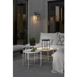 Konstsmide 7815-750 Portofino solární dekorativní osvětlení, USB světlo LED pevně vestavěné LED 3.7 W černá