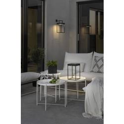 Konstsmide 7815-750 Portofino solární dekorativní osvětlení, USB světlo LED pevně vestavěné LED 3.7 W černá