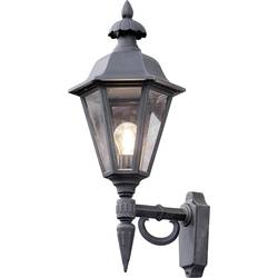 Konstsmide Pallas Up 481-750 venkovní nástěnné osvětlení úsporná žárovka, LED E27 60 W černá