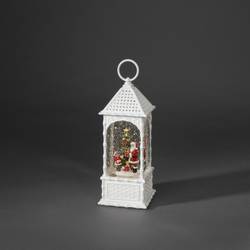 Konstsmide 4306-200 LED svítilna Santa Claus, vánoční stromeček teplá bílá LED bílá naplněné vodou