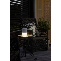 Konstsmide 7805-302 Assisi solární stolní lampa 1 W teplá bílá šedá
