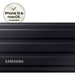 Samsung Portable T7 Shield 1 TB externí SSD disk USB 3.2 (Gen 2) černá PC/Mac MU-PE1T0S/EU