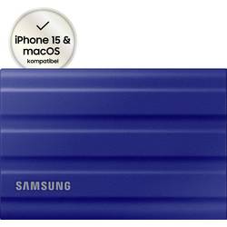 Samsung Portable T7 Shield 2 TB, externí SSD disk, USB 3.2 (Gen 2) , modrá