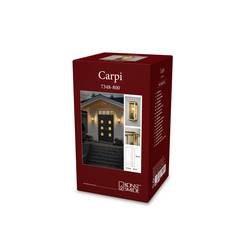 Konstsmide Carpi Messing 7348-800 venkovní nástěnné osvětlení žárovka E27 mosaz