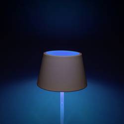 Konstsmide 7824-250 Pomezia weiss venkovní stojací LED lampa LED LED 15 W bílá