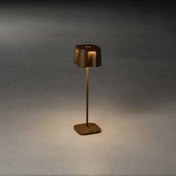 Konstsmide 7818-970 Nice Rost venkovní LED stolní lampa 2.5 W teplá bílá rezavě hnědá