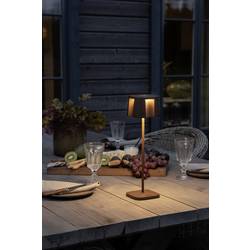 Konstsmide 7818-970 Nice Rost venkovní LED stolní lampa 2.5 W teplá bílá rezavě hnědá