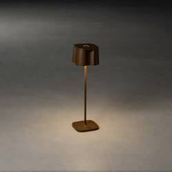 Konstsmide 7818-970 Nice Rost venkovní LED stolní lampa 2.5 W teplá bílá rezavě hnědá